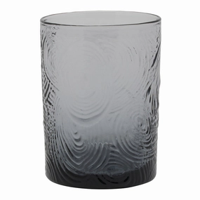 Alyse Charcoal Gray Tumbler Glasses Set/6 Drinkware best price