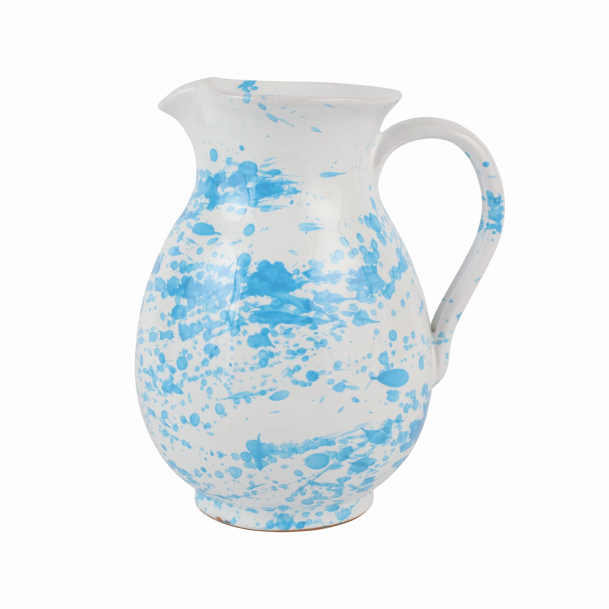 Amalfitana Aqua Splatter Pitcher Serveware deals online