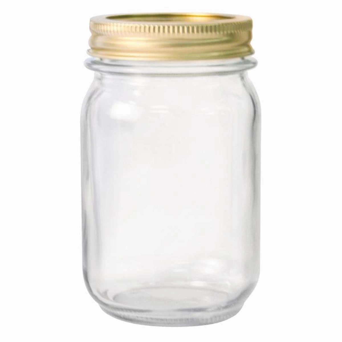 Anchor Hocking 6061685 1 Pint Regular Mouth Canning Jar - Pack of 12 Cooking Tools & Accessories clearance kits