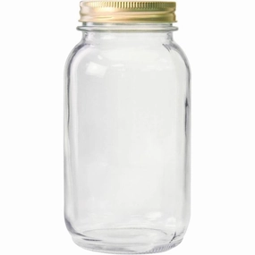 Anchor Hocking 6061686 1 Quart Regular Mouth Canning Jar - Pack of 12 Cooking Tools & Accessories clearance kits