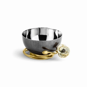 Anemone Nut Dish, 16.5 x 10cm, Gold Serveware Good quality and affordable