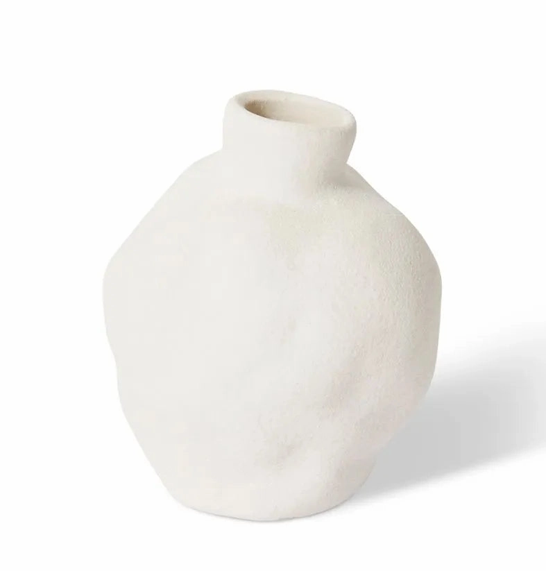 Annik Vase 10x9x12cm White Cheap Vases for home