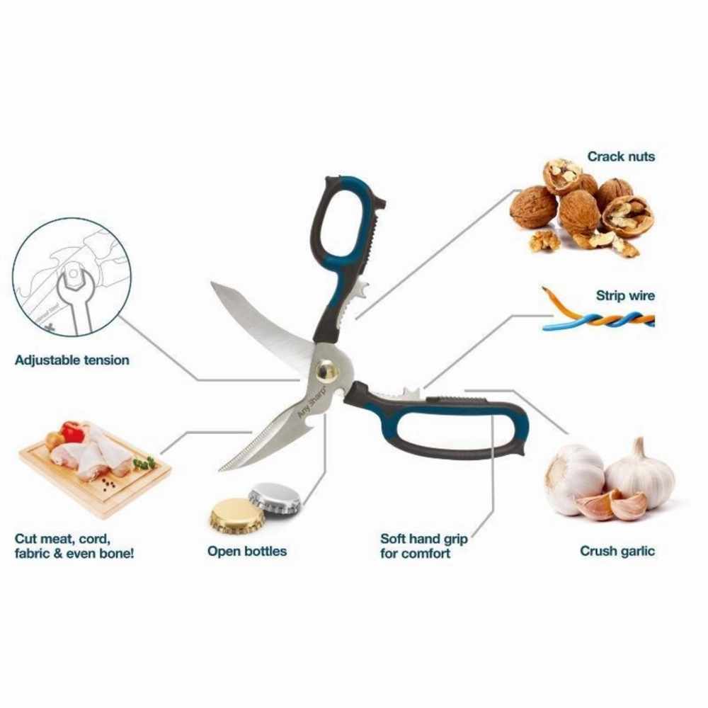 AnySharp 5-in-1 Multifunction Scissors (Box)
