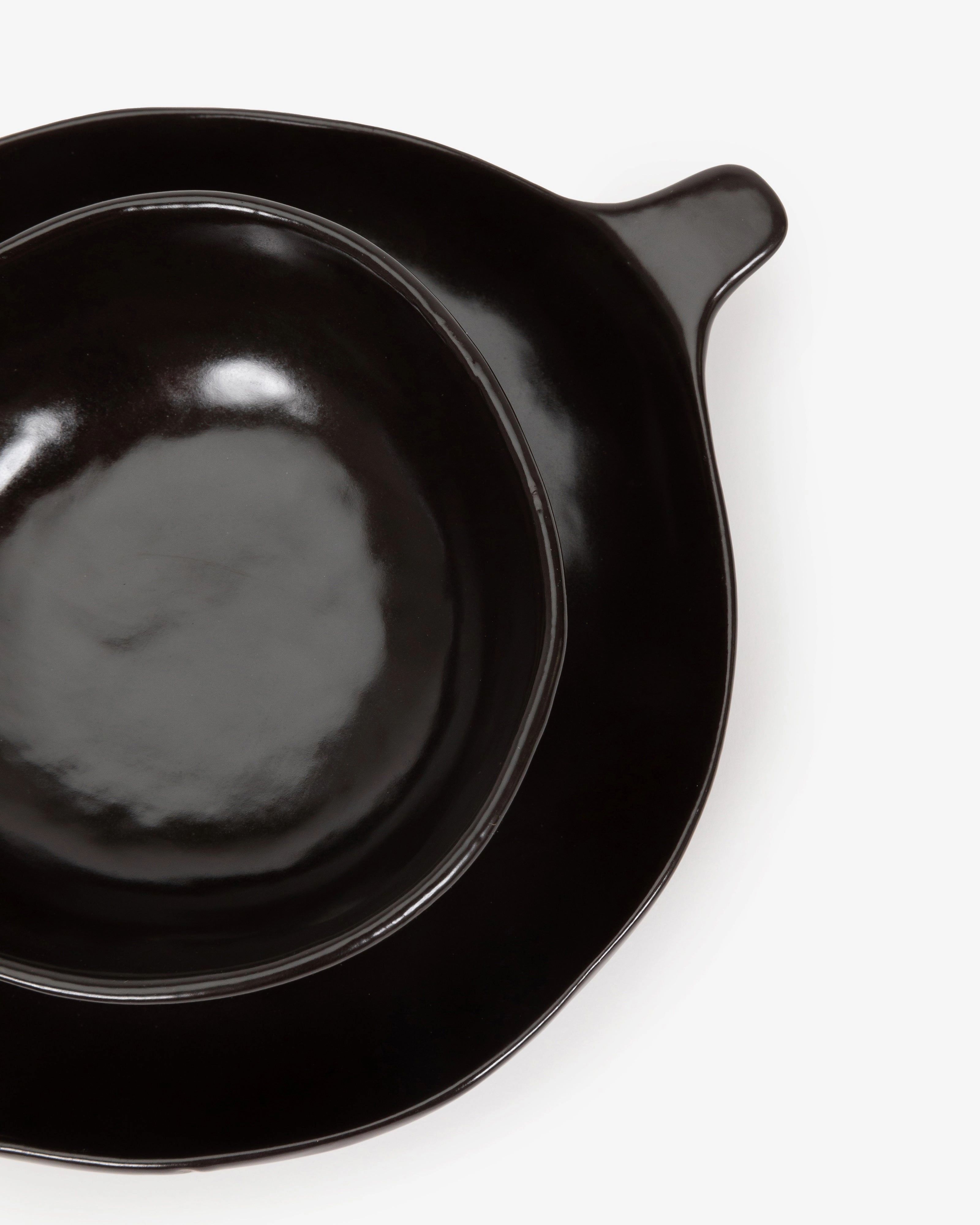 Apero set 12 pieces ebony La Mre