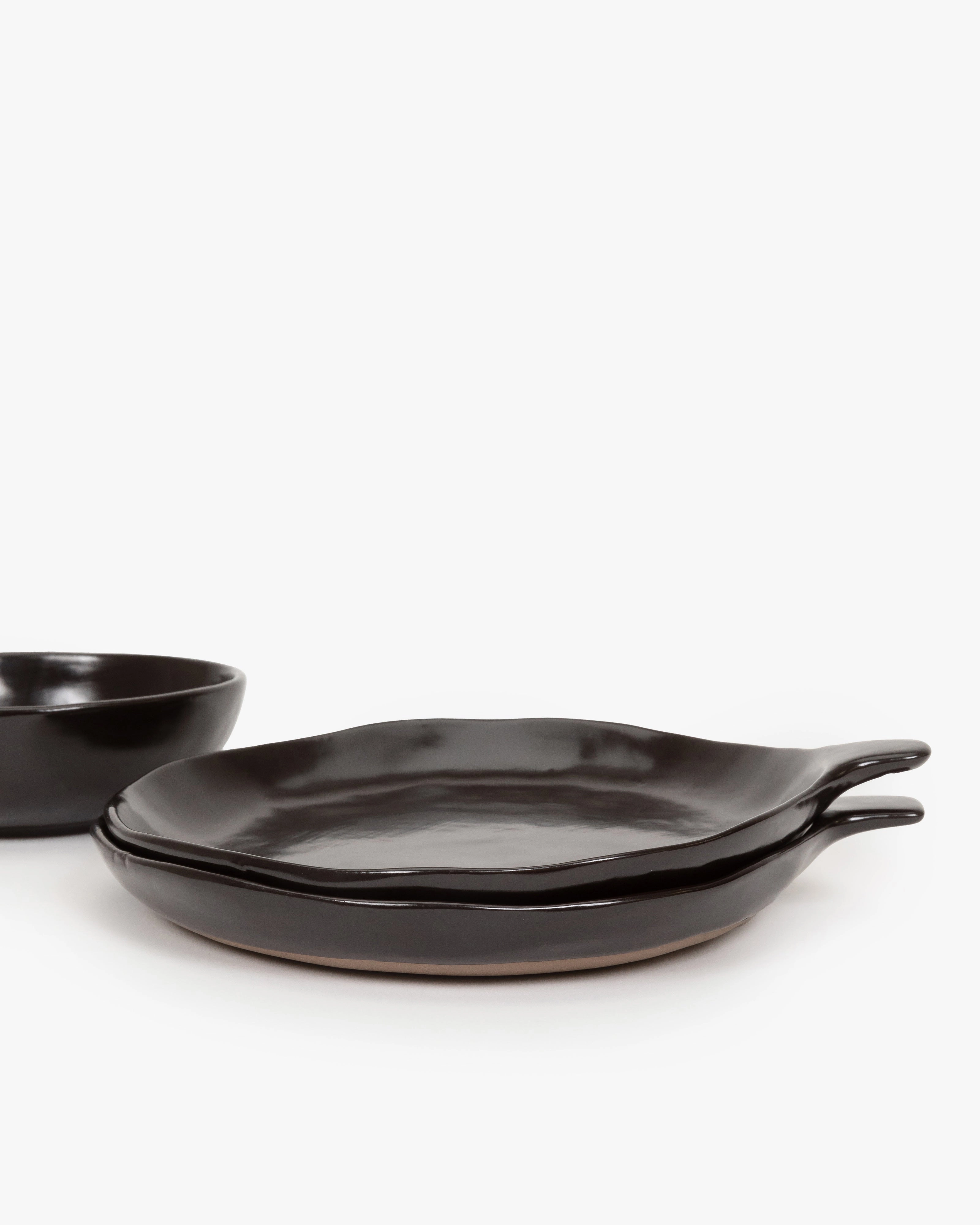 Apero set 12 pieces ebony La Mre