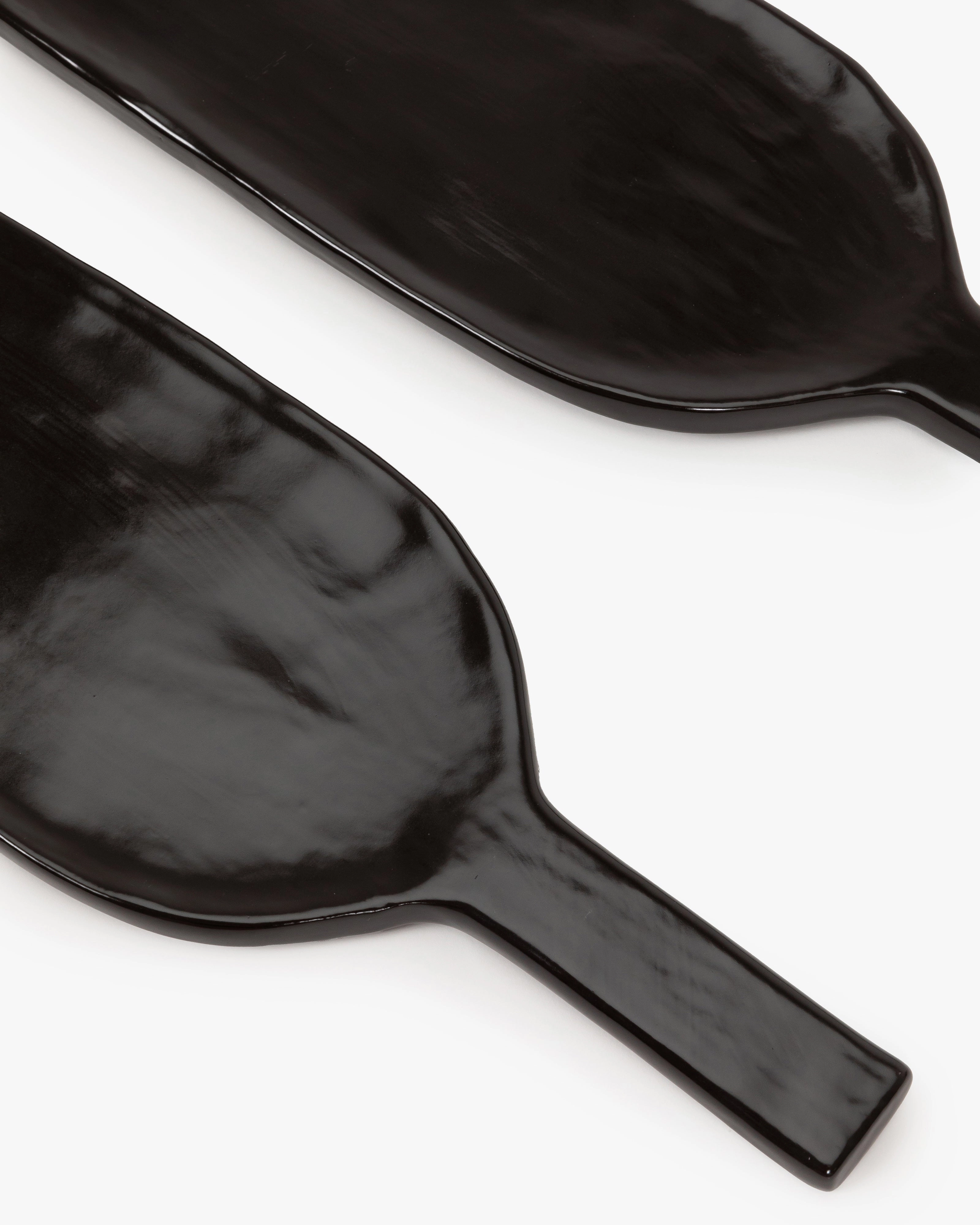 Apero set 12 pieces ebony La Mre