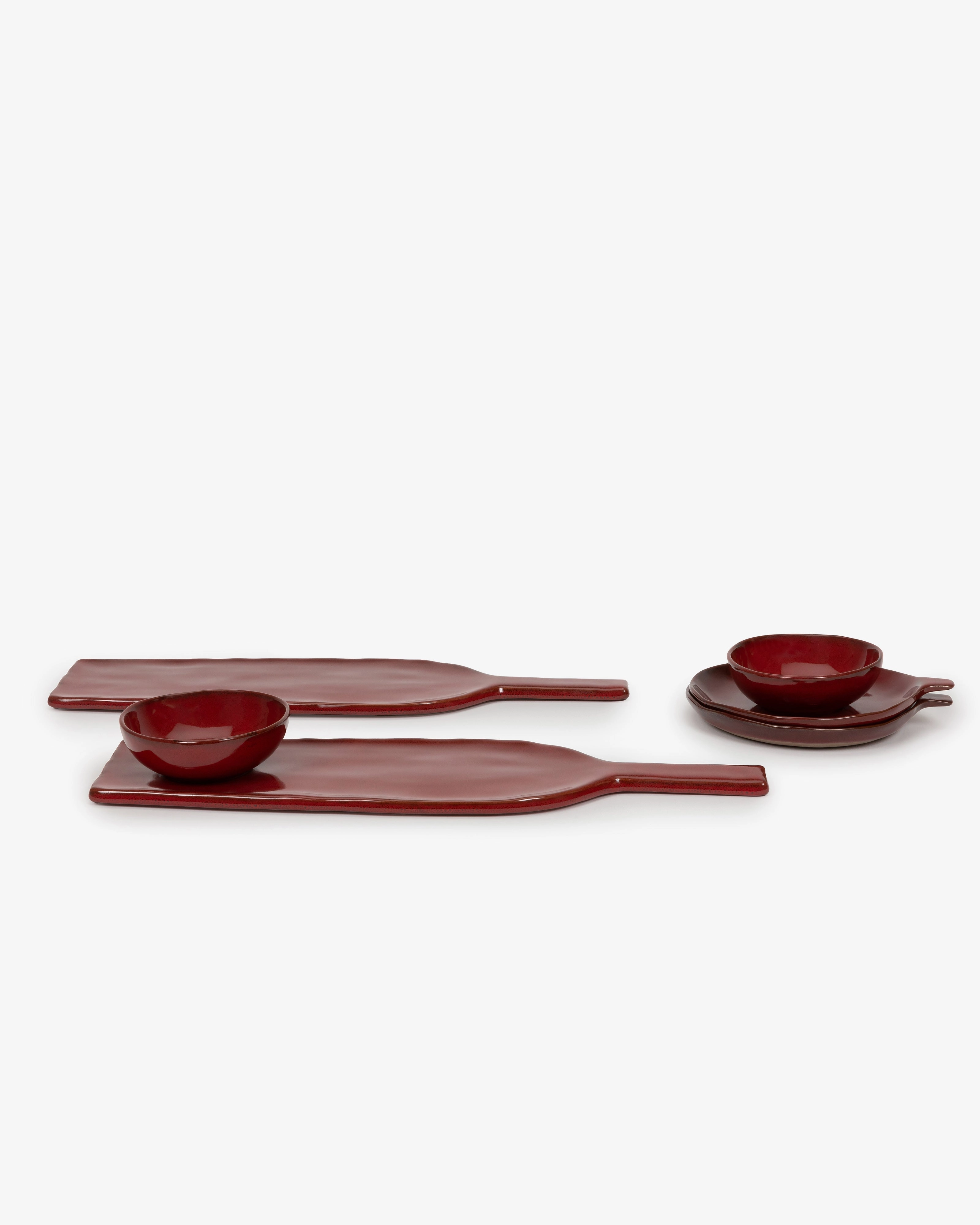 Apero set 12 pieces venetian red La Mre Buy Dinnerware online shop