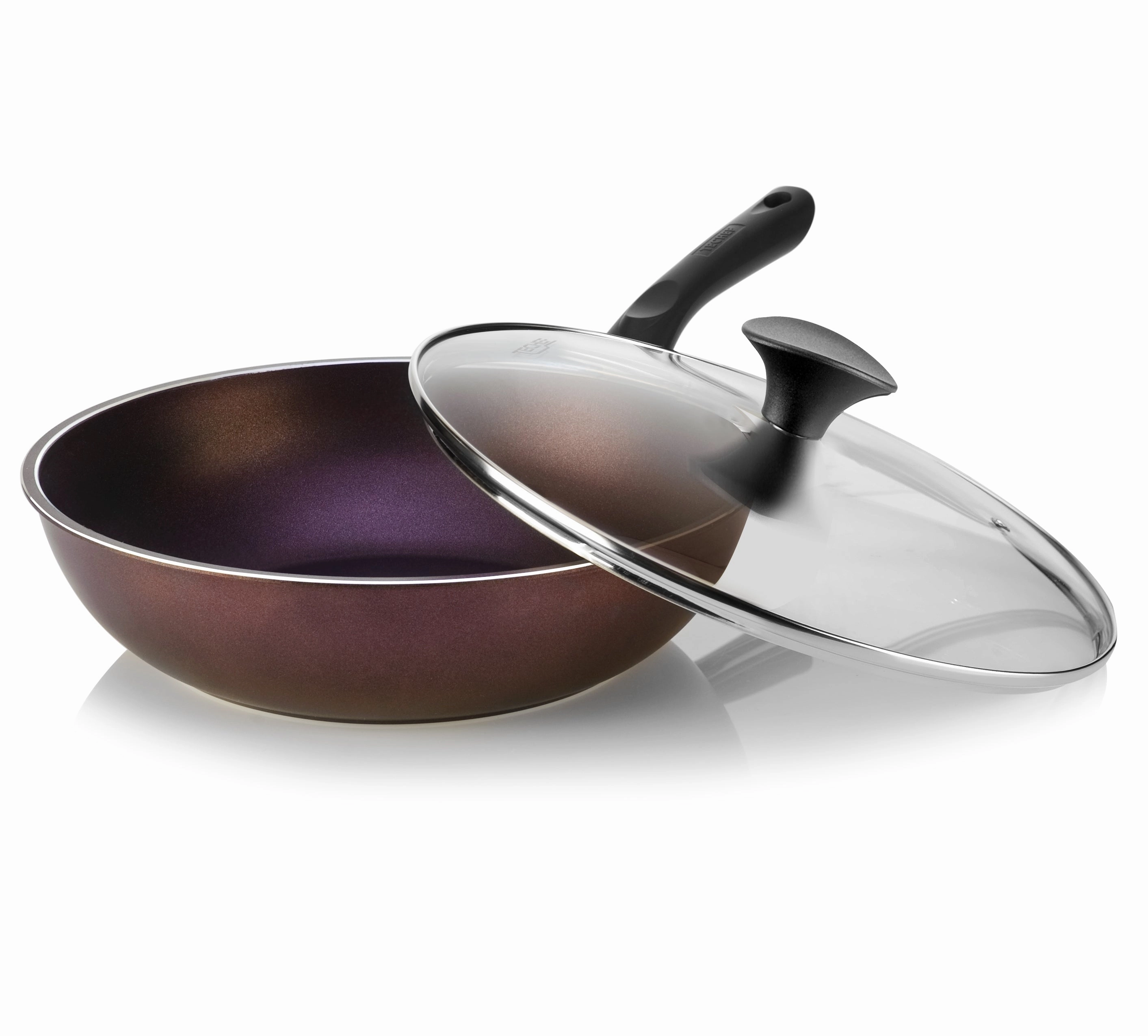 Art Collection - 12 Inch Wok/Stir-Fry Pan with Cover Cookware holiday sale