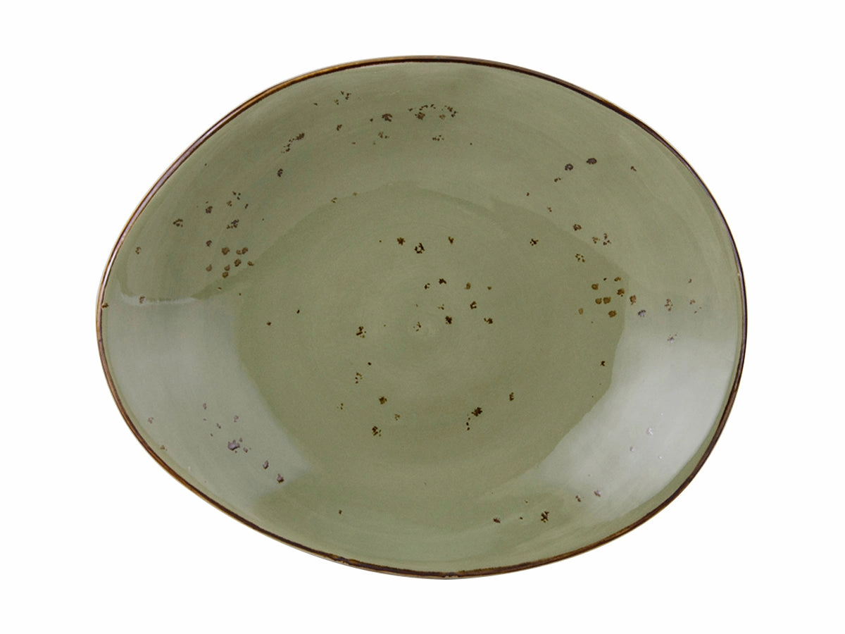 Artisan Geode Ellipse Plate 12"x9-3/4"x2", 12 Pieces Dinnerware cheap dinner sets