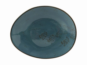Artisan Geode Ellipse Plate 12"x9-3/4"x2", 12 Pieces Dinnerware cheap dinner sets