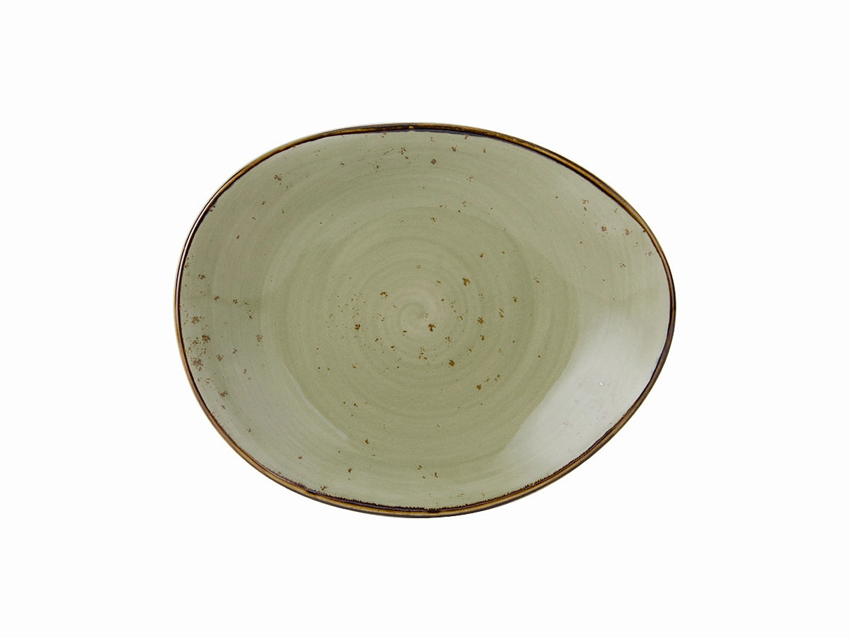 Artisan Geode Ellipse Plate 8-3/8"x6-7/8"x1-1/2", 12 Pieces Dinnerware cheap dinner sets