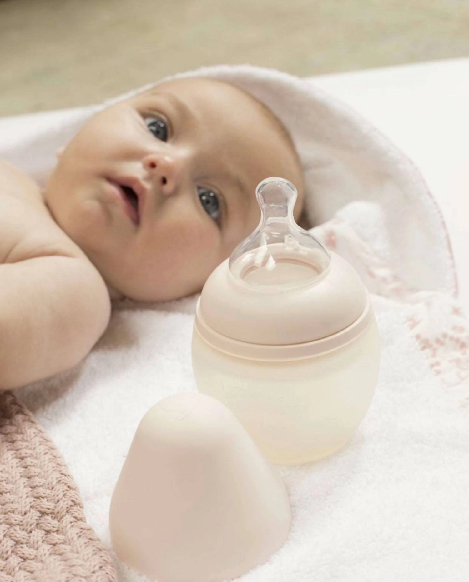 Baby Bottle 8 Oz Medium Flow In Sand