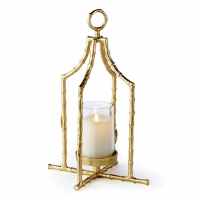 Baldwin Gold Finish Candle Lantern 19" Candle Holders discount collection