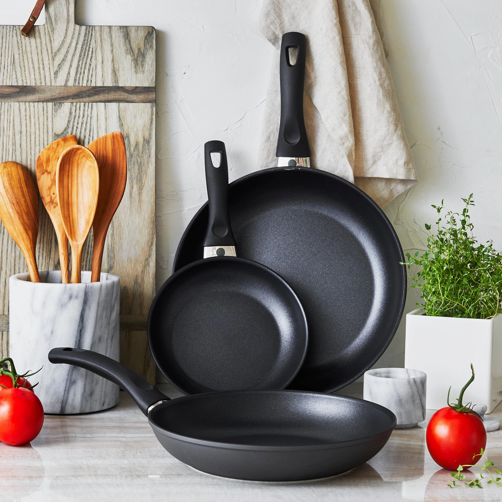 Ballarini Arezzo 3-pc Nonstick Fry Pan Set
