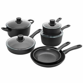 BALLARINI Avola by HENCKELS 10-pc Aluminum Nonstick Cookware Set Cookware online kitchen sale