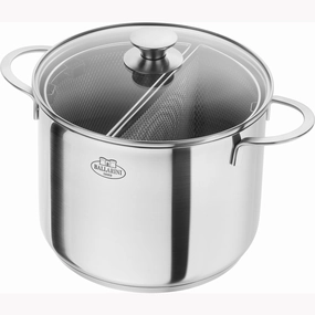 BALLARINI by HENCKELS 8-qt Stainless Steel Pasta Pot with Lid and Strainers Cookware online kitchen sale