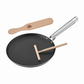 BALLARINI Cookin'Italy by HENCKELS Crepe Pan Set, Non-Stick, Made in Italy Cookware online kitchen sale