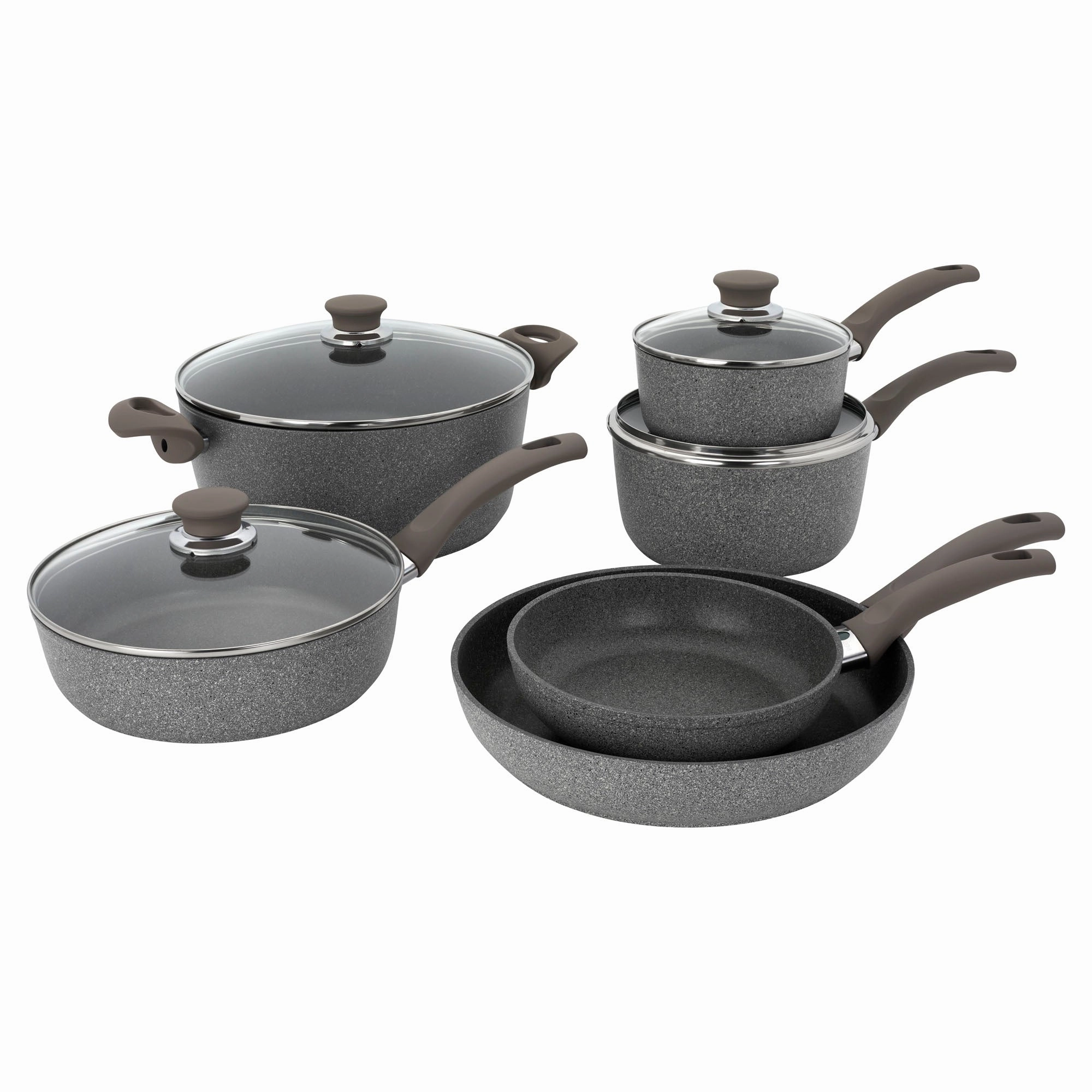 Ballarini Modena Forged Aluminum 10-pc Nonstick Cookware Set Cookware holiday sale