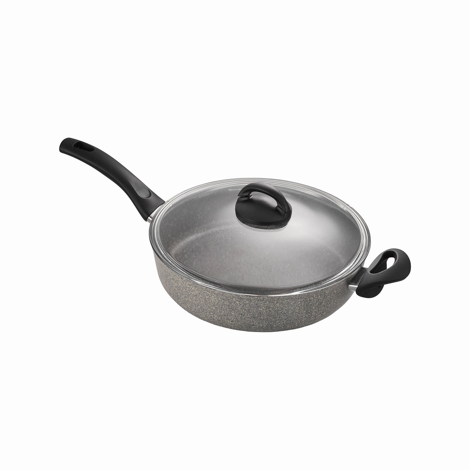 BALLARINI Parma by HENCKELS Forged Aluminum Nonstick Saute Pan with Lid, Made in Italy