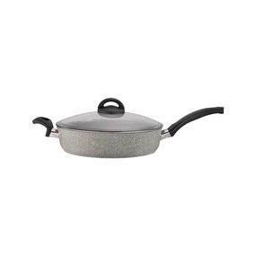 BALLARINI Parma by HENCKELS Forged Aluminum Nonstick Saute Pan with Lid, Made in Italy Cookware online kitchen sale