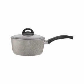 BALLARINI Parma by HENCKELS Forged Aluminun Nonstick Saucepan with Lid, Made in Italy Cookware online kitchen sale