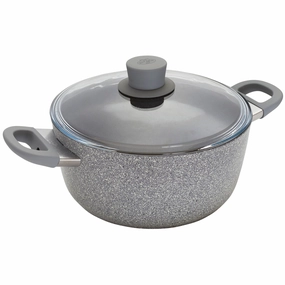 BALLARINI Parma Plus by HENCKELS 4.9-qt Aluminum Nonstick Dutch Oven with Lid, Made in Italy Cookware online kitchen sale