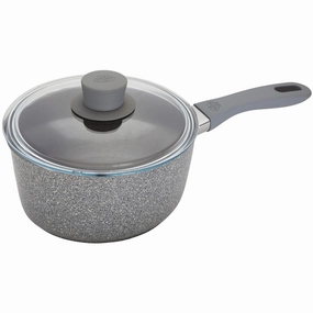 BALLARINI Parma Plus by HENCKELS Aluminum Nonstick Saucepan with Lid Cookware online kitchen sale