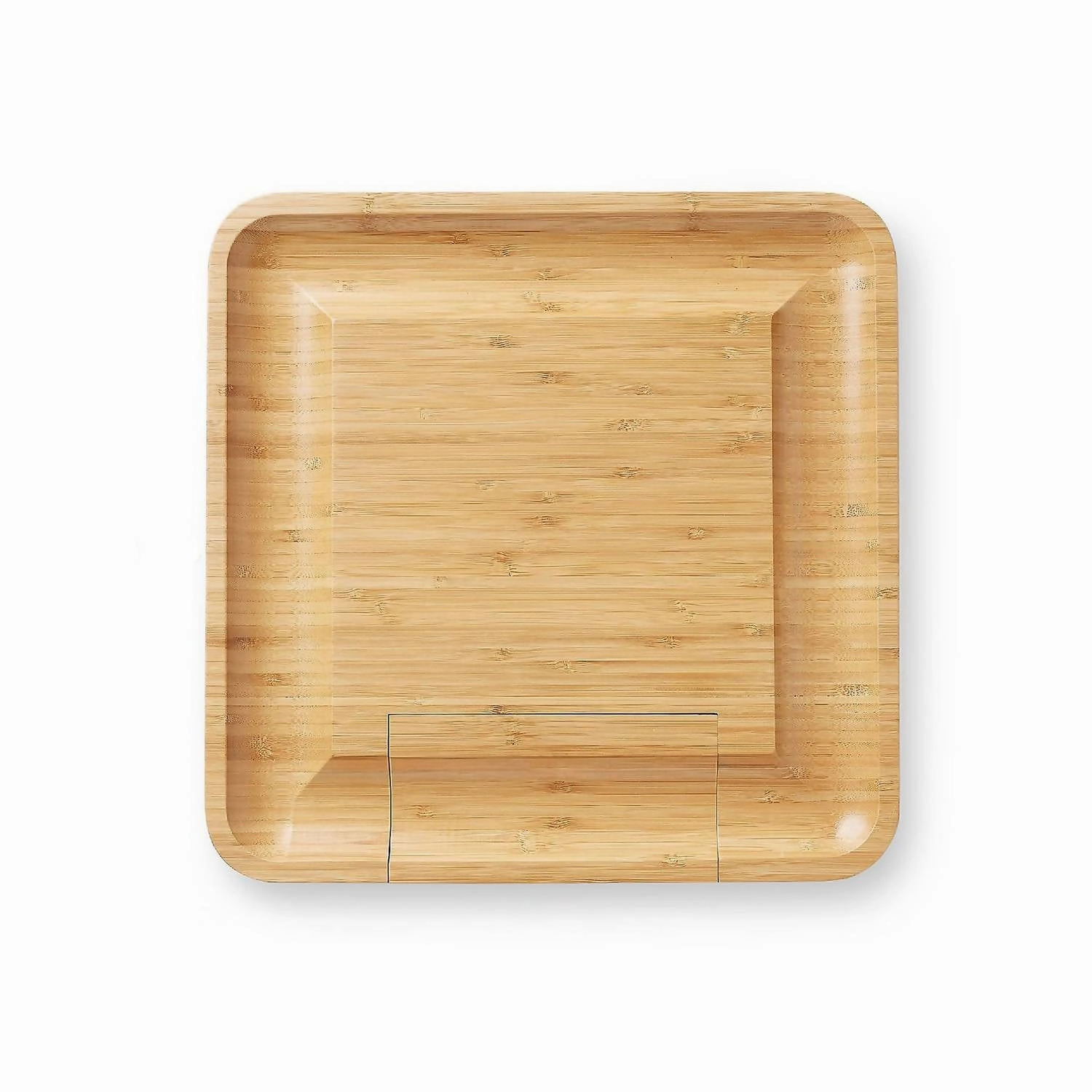 Bamboo Square Cheese Board In Natural