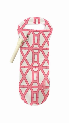 Bamboo Wine Bag In Pink Cooking Tools & Accessories buy more save more