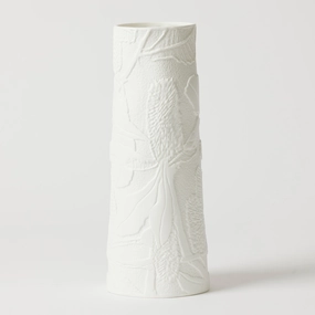 Banksia Tall Vase Large White Cheap Vases for home