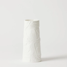 Banksia Tall Vase Small White Cheap Vases for home