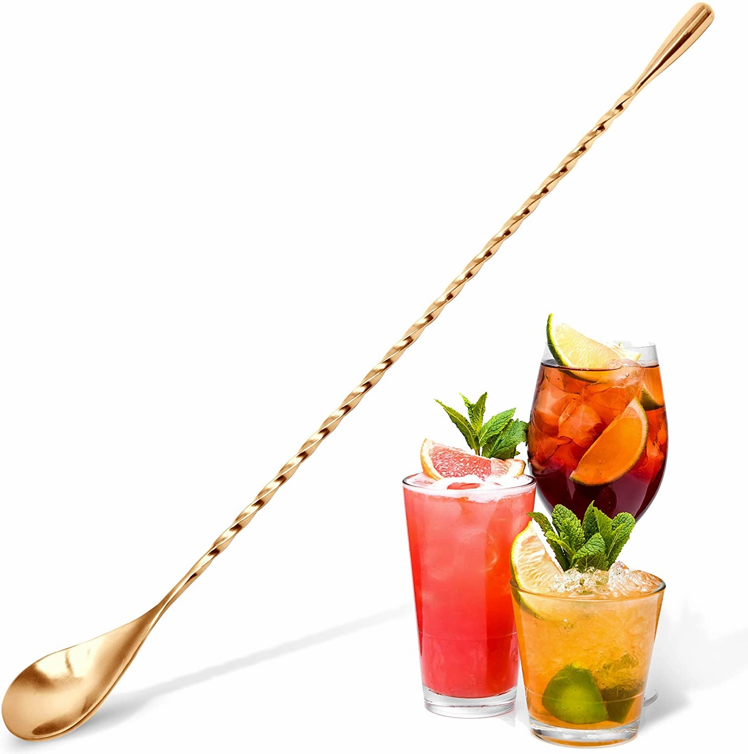 Bar Spoon & Cocktail Mixing Spoon for Cocktail Shakers