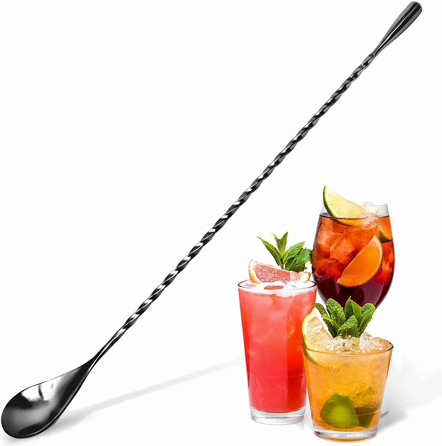 Bar Spoon & Cocktail Mixing Spoon for Cocktail Shakers