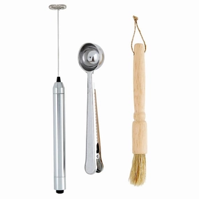Barista Book Box In Silver/beige Cooking Tools & Accessories buy more save more