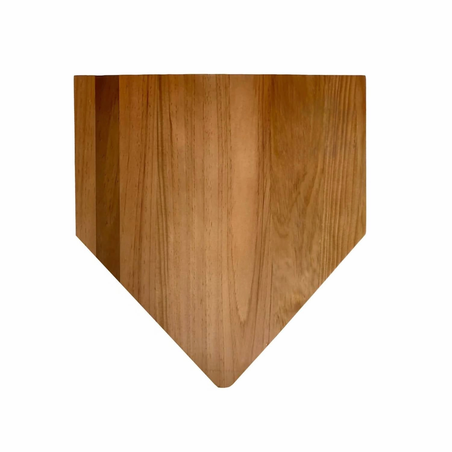 Baseball Home Plate Wood Board In Natural