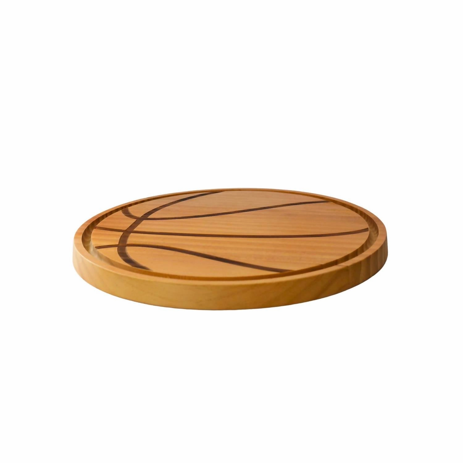 Basketball Wood Board In Natural
