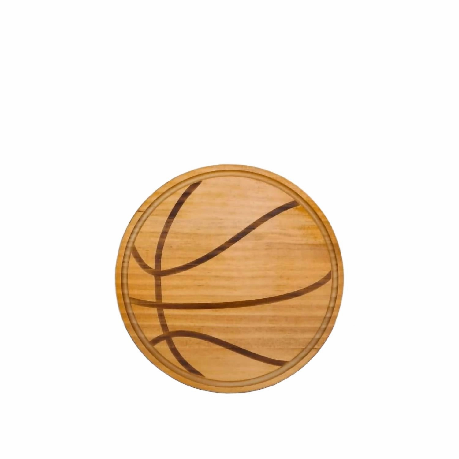 Basketball Wood Board In Natural