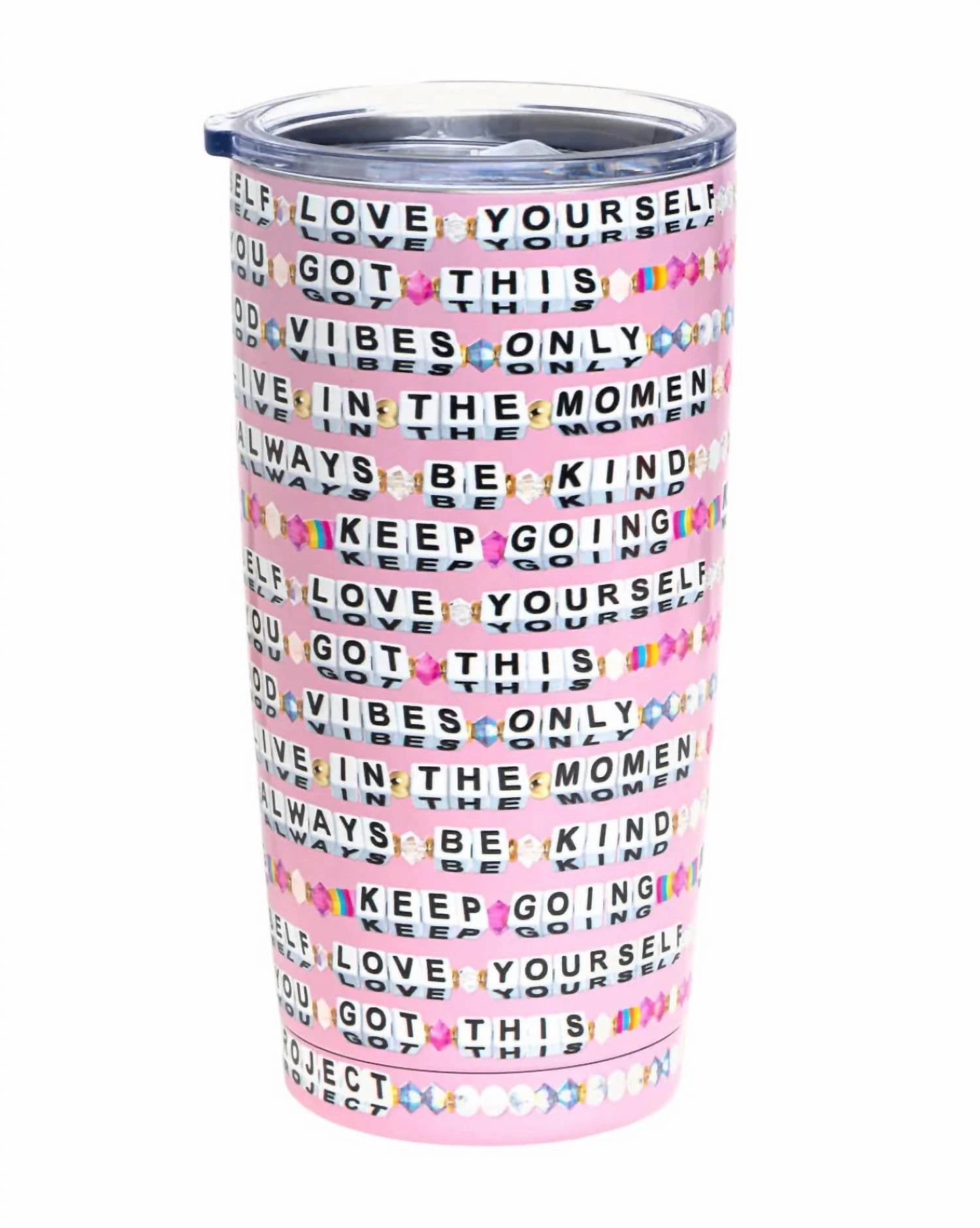 Beaded Tumbler In Pink Cooking Tools & Accessories clearance kits