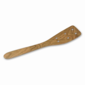 Berard Handcrafted Olive Wood 13 Inch Curved Slotted Spatula Cooking Tools & Accessories outlet tools