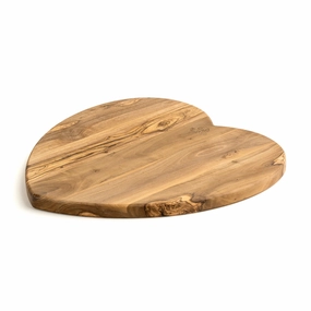 Berard Olivewood Cutting Board, Heart Shape, 11 x 6.7 x 0.63" Cooking Tools & Accessories kitchen gear sale