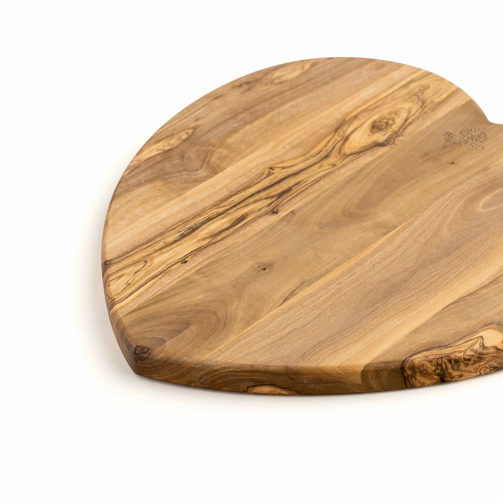 Berard Olivewood Cutting Board, Heart Shape, 11 x 6.7 x 0.63"