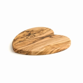 Berard Olivewood Cutting Board, Heart Shape, 8.66 x 8.27 x 0.63" Cooking Tools & Accessories buy more save more