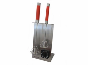BergHOFF 2Pc Magic Whisk Set with Free Timer, Red Cutlery outlet discounts