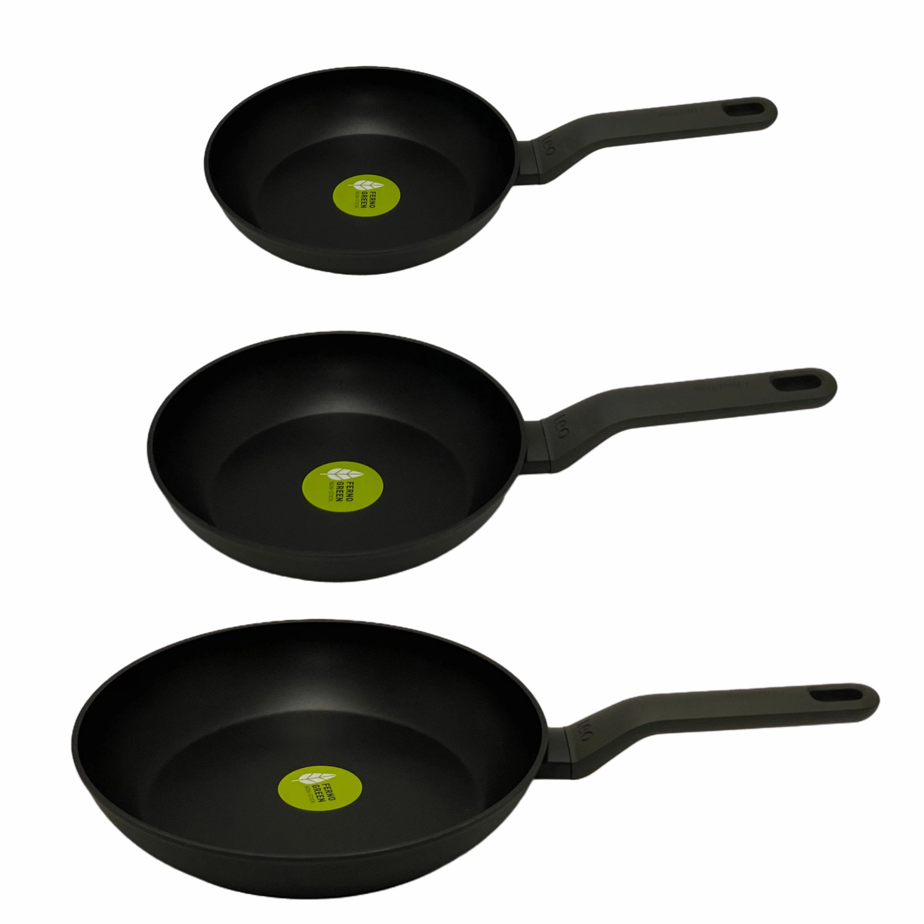 BergHOFF 3Pc Leo Fry Pan Set, Dark Grey (8", 10" & 11") Cookware holiday sale