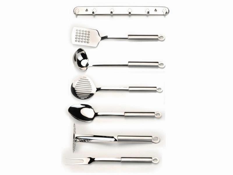 BergHOFF Essentials 8Pc Stainless Steel Kitchen Tool Set Cooking Tools & Accessories mega discount
