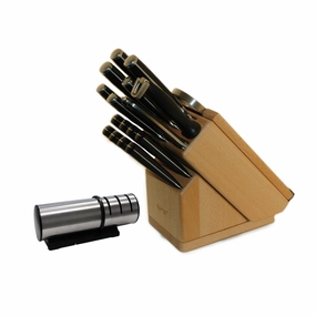 BergHOFF Forged 21Pc Stainless Steel Smart Knife Block with Sharpener Cutlery knife sets deals