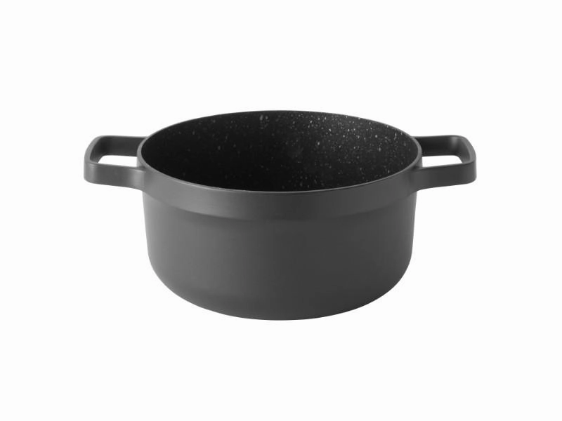 BergHOFF GEM  10" Non Stick Covered Stock Pot 5.2Qt