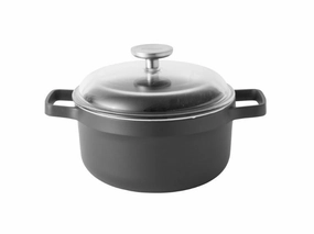 BergHOFF GEM  10" Non Stick Covered Stock Pot 5.2Qt Cookware holiday sale