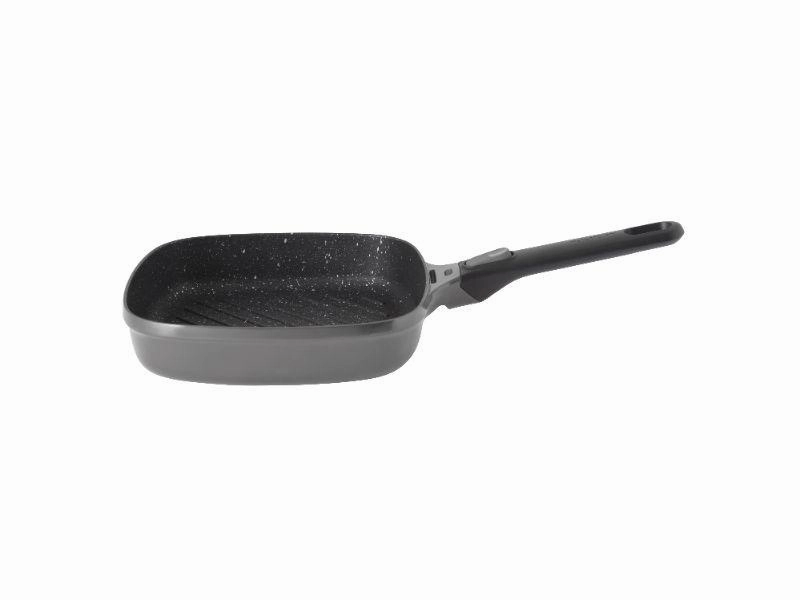 BergHOFF GEM 10" Non-Stick Grill Pan, 2.4 Qt, Grey Cookware holiday sale