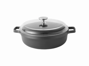 BergHOFF GEM 11"  Non-Stick Covered Two-Handle Saut Pan 4.9Qt Cookware holiday sale